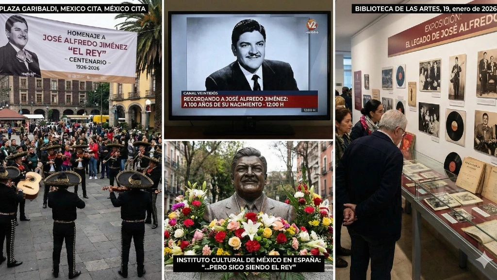 Centenario de José Alfredo Jiménez: México y el Mundo Rinden Homenaje a 'El Rey' con Programación Especial y Eventos Inéditos