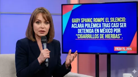 Gaby Spanic Rompe el Silencio: Aclara Polémica Tras Casi Ser Detenida en México por 'Cigarrillos de Hierbas'