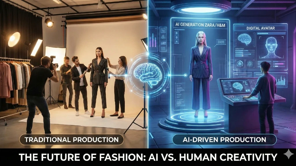 Revolución Digital en la Pasarela: Modelos IA de Zara y H&M Redefinen el Futuro Laboral y la Esencia de la Moda