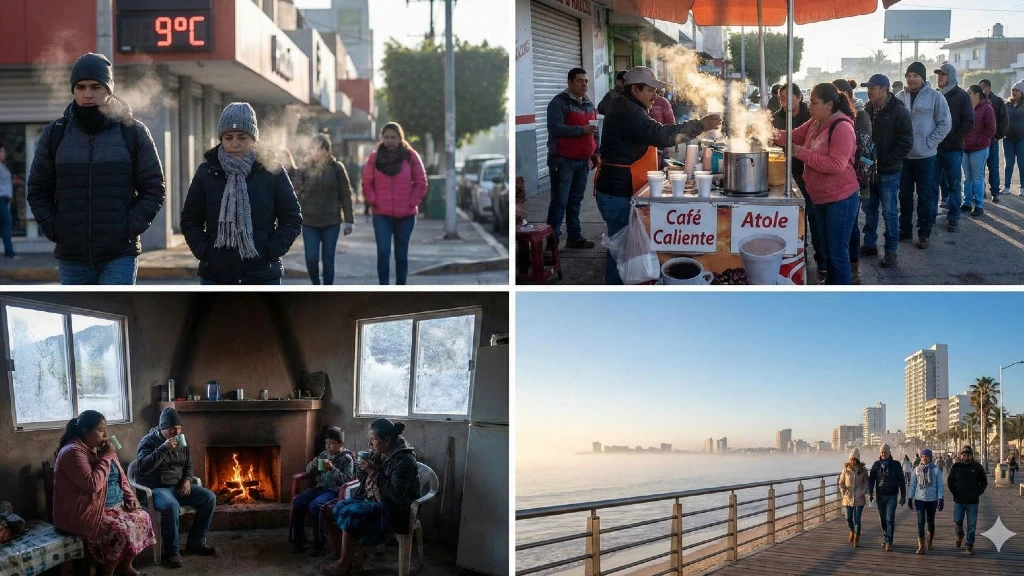Sinaloa Abraza el Gélido Amanecer: El Invierno 'Real' Se Siente Tras Intensa Tormenta Invernal y Frente Frío 31