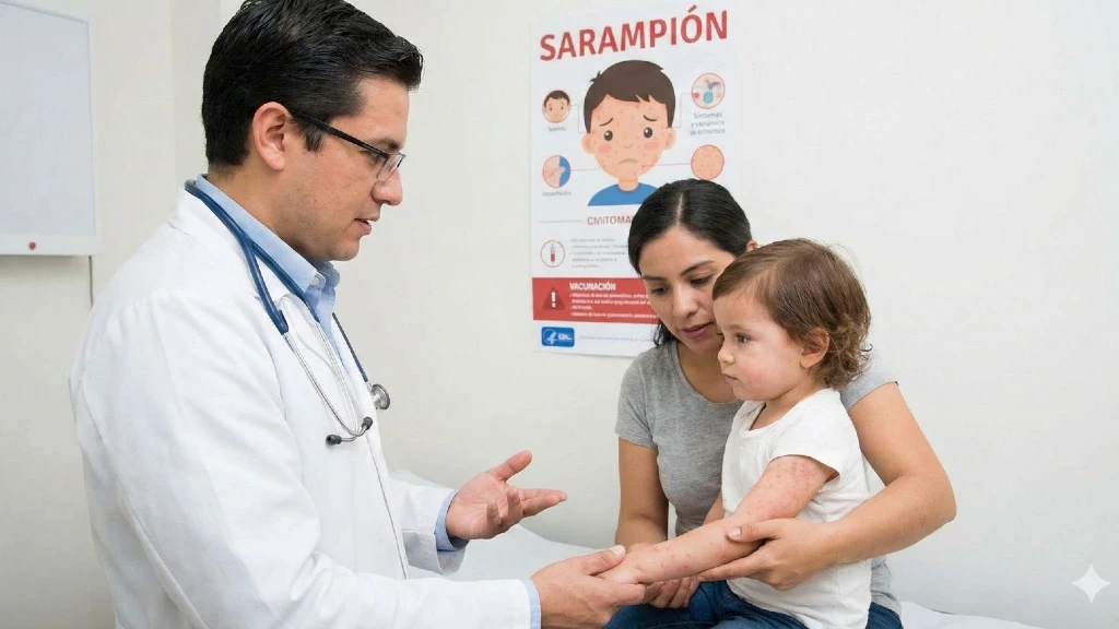 Alerta Sanitaria: México Registra la Primera Muerte por Sarampión de 2026 en Michoacán y Casos Se Disparan a Nivel Nacional