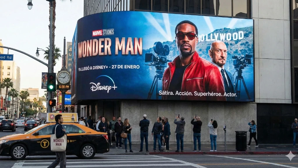 ¡Marvel Sorprende! 'Wonder Man' Aterriza Hoy en Disney+ con Yahya Abdul-Mateen II y Ben Kingsley en una Comedia Meta-Superheroica