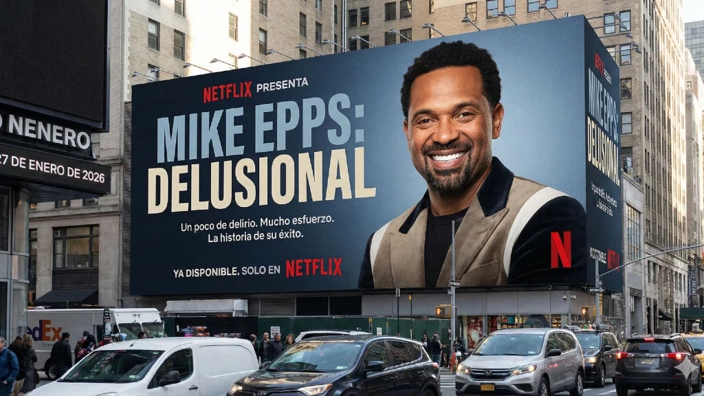 Mike Epps Deslumbra en Netflix con 'Delusional': Un Viaje Cómico de Ambición y Éxito que No Te Puedes Perder