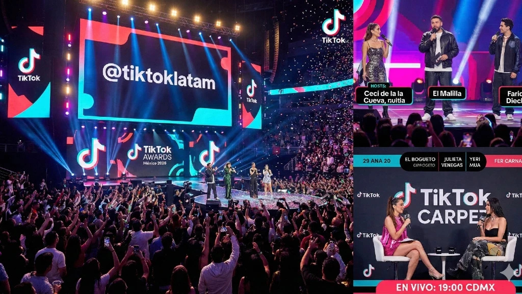 ¡Confirmado! TikTok Awards México 2026 Revela su Elenco Estelar: Conoce a los Hosts y Artistas que Harán Vibrar la Quinta Edición