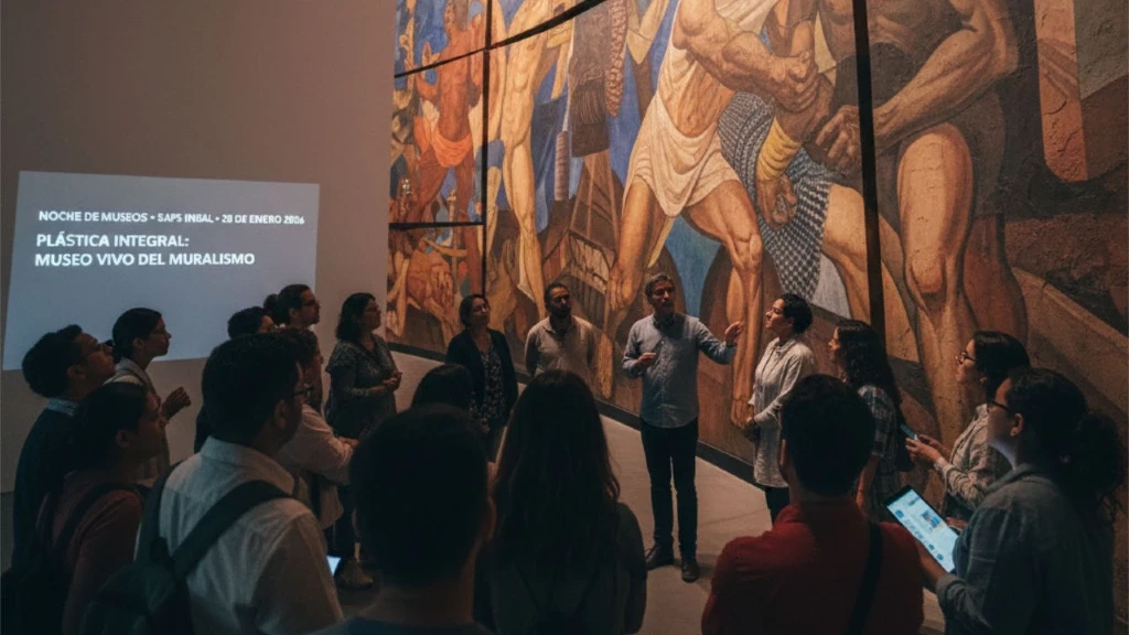 INBAL y Siqueiros Resplandecen en la Noche de Museos con 'Plástica Integral: Museo Vivo del Muralismo'