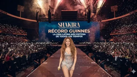 ¡Shakira rompe Récord Guinness con 'Las Mujeres Ya No Lloran World Tour' y confirma cierre épico en México!