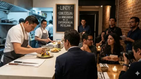 Lindy de la Condesa: El Restaurante que Elevó la Gastronomía de Insectos Mexicanos a la Alta Cocina en un Evento Inolvidable