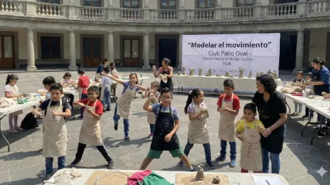 ¡Inicia la Experiencia Escultórica! Museo Nacional de San Carlos Lanza Taller 'Modelar el Movimiento' para Niños en CDMX