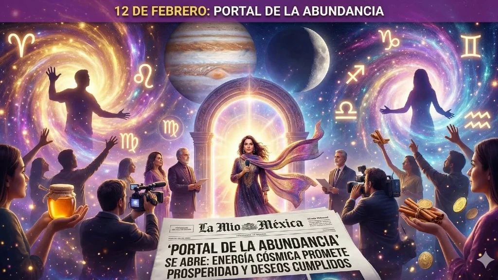 El 'Portal de la Abundancia' del 12 de Febrero: ¿Qué signos zodiacales lo sentirán con más fuerza y cómo aprovechar su energía, según la astrología?
