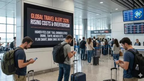 Viajar en 2026: Costos en Alza y Destinos 'Hiperpopulares' Desafían Presupuestos; Claves para una Aventura Inteligente en México y el Mundo