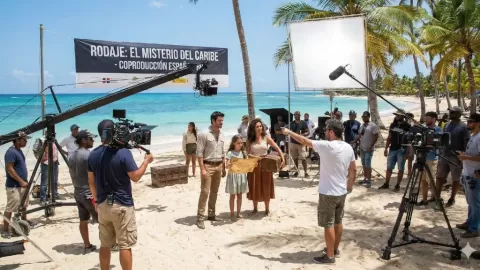 ¡Exclusiva! David Chocarro e Iván Sánchez Lideran 'El Misterio del Caribe': Rodaje Internacional Transforma República Dominicana en Epicentro de Aventura y Intriga Cinematográfica
