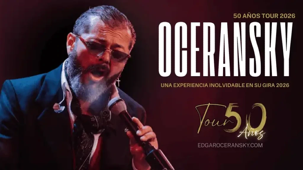 Edgar Oceransky Ilumina León con '50 Años Tour 2026': Celebración de Vida, Amor y Coherencia Musical