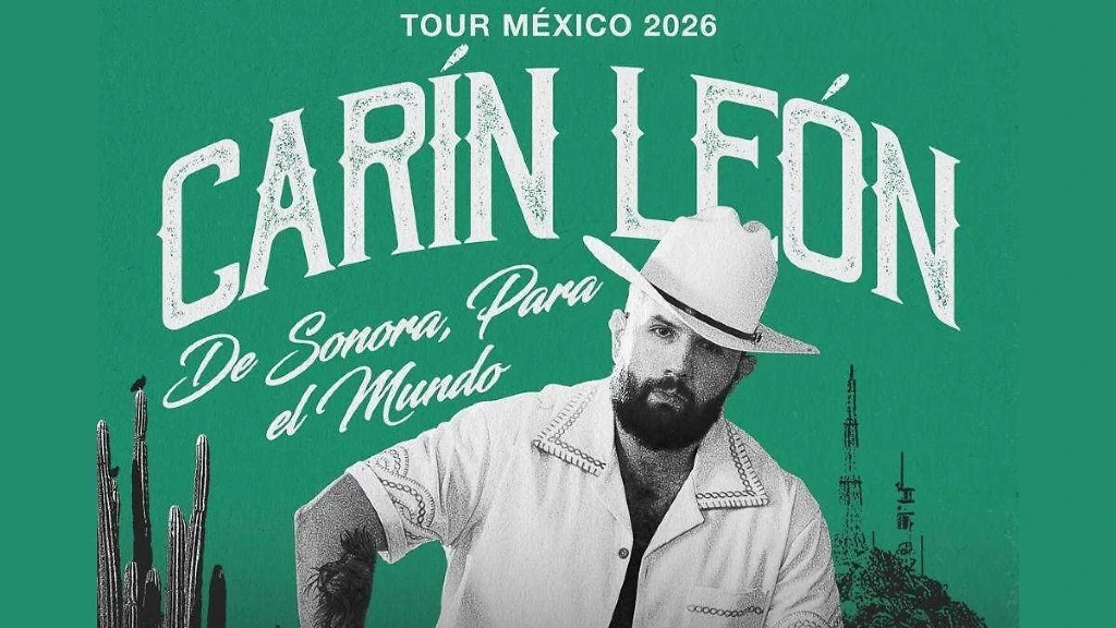 Carín León Conquista el Mundo: Gira 'De Sonora para el Mundo' y Residencia Histórica en The Sphere de Las Vegas