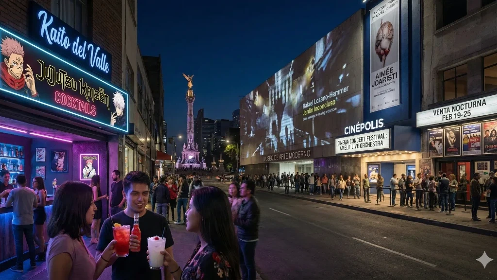 Anime, Cine, Teatro y Drinks: La Agenda Imperdible de CDMX del 20 al 26 de Febrero