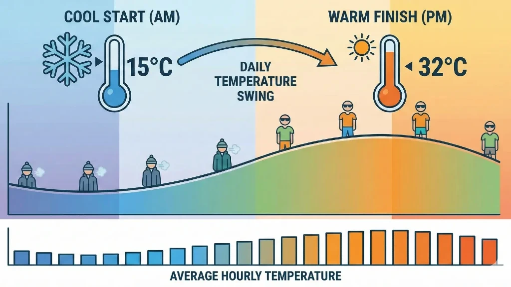 Sinaloa Enfrenta un Impactante 'Febrero Indeciso': Del Amanecer Gélido a Tardes de Extremo Calor, un Fenómeno que Marca el Día a Día