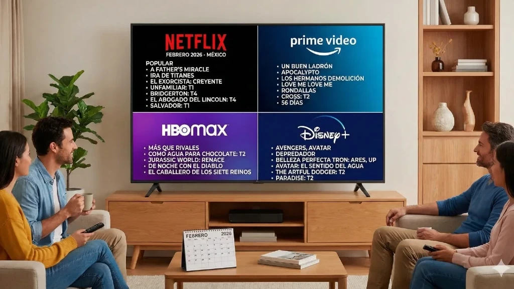 Streaming en Feb. 2026: ¿Qué Conquista México y el Mundo? Descubre las Series y Películas Más Vistas del Momento