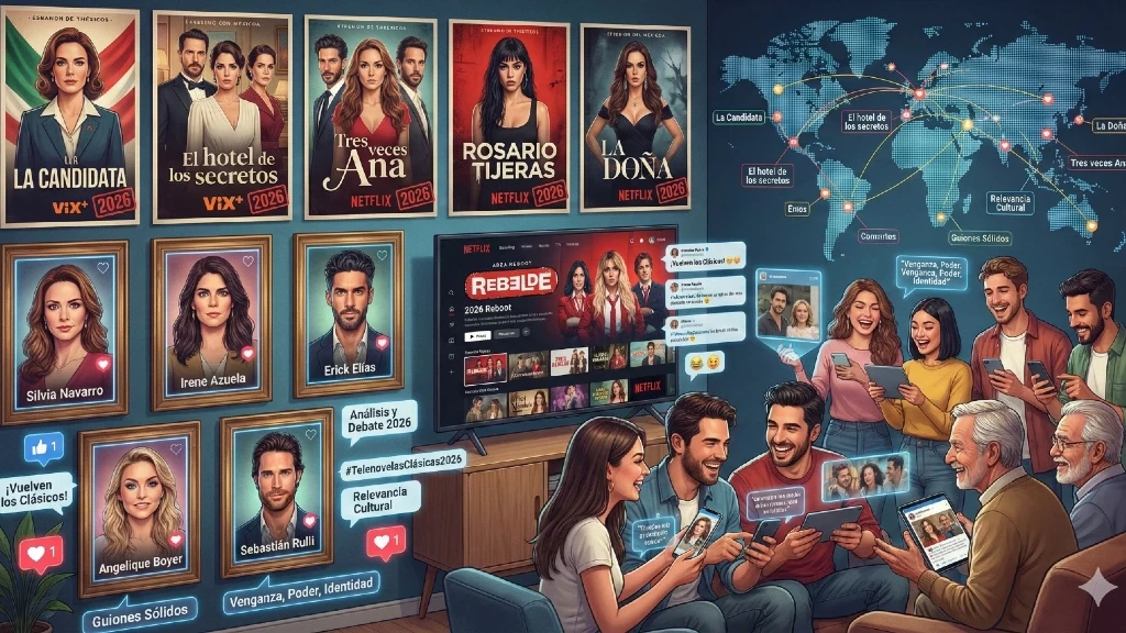 El Eterno Legado de las Telenovelas Mexicanas: 'La Candidata' y Otros Clásicos Conquistan la Conversación Digital en 2026