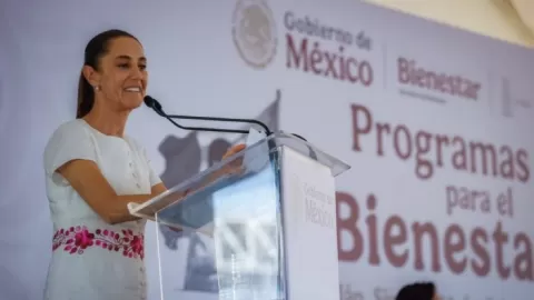 Sheinbaum desde Sinaloa: 'Suave Patria' ilumina la cultura de Chiapas y celebra un récord Guinness nacional