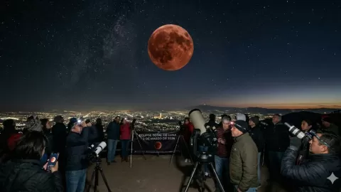 Eclipse Total de Luna: La 'Luna de Sangre' Deslumbrará los Cielos de México y el Mundo el 3 de Marzo de 2026