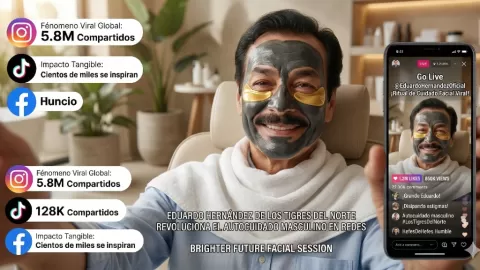 Eduardo Hernández de Los Tigres del Norte Deslumbra en Redes: Su Transformación Facial Causa Furor Viral