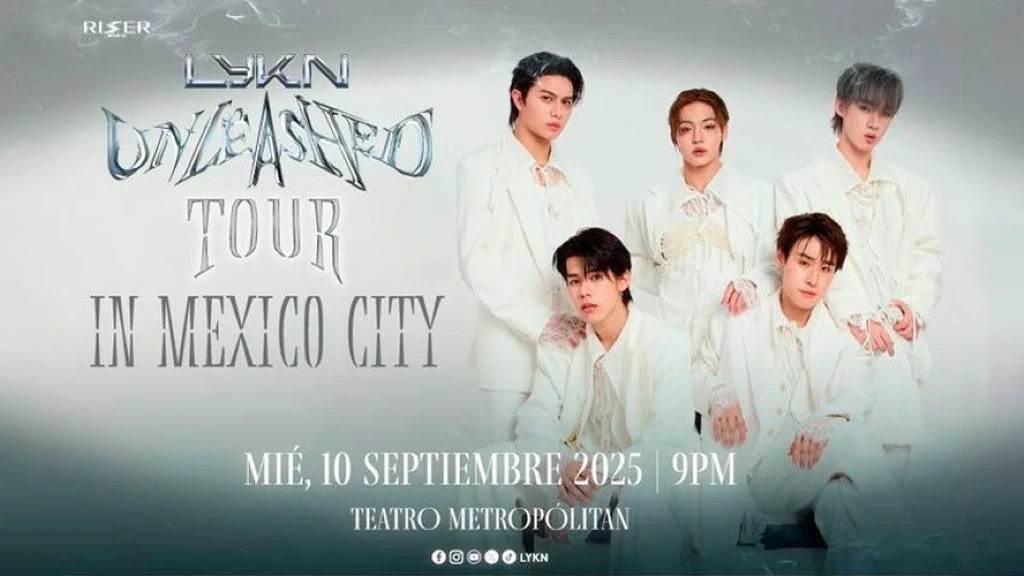 LYKN Desata Euforia en la CDMX con su 'Unleashed World Tour' en un Teatro Metropólitan Agotado