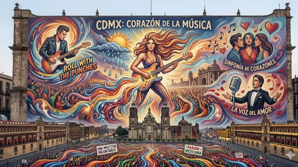 CDMX Conciertos Históricos en Marzo de 2026: Shakira, Bryan Adams, Matisse y Matteo Bocelli Deslumbraron la Capital