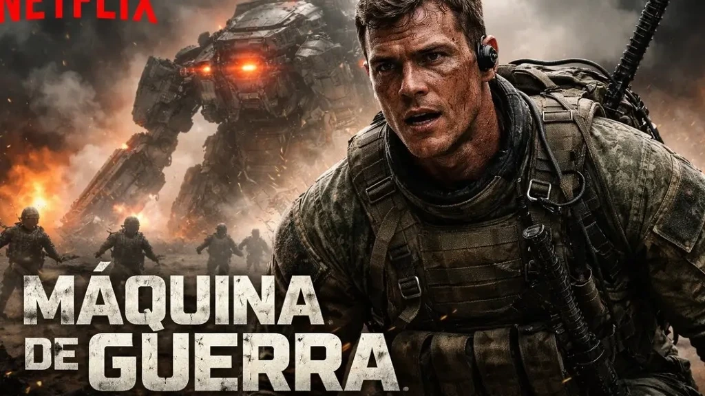 'Máquina de Guerra' con Alan Ritchson Desata la Adrenalina en Netflix: El Fenómeno de Acción y Ciencia Ficción que Conquista 86 Países