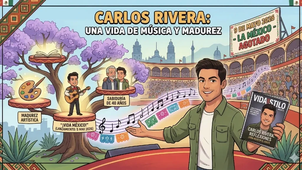 Carlos Rivera: Éxito, Madurez y la Revelación de su 'Vida México' Rumbo a la Plaza de Toros